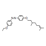 1-[4-[(3,7-Dimethyl-6-octen-1-yl)oxy]phenyl]-2-(4-ethoxyphenyl)diazene