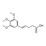 (E)-5-(3,4,5-Trimethoxyphenyl)-4-pentenoic Acid