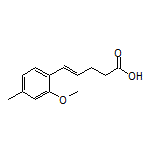 (E)-5-(2-Methoxy-4-methylphenyl)-4-pentenoic Acid