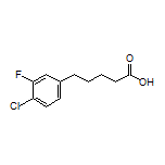 5-(4-Chloro-3-fluorophenyl)pentanoic Acid