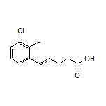 (E)-5-(3-Chloro-2-fluorophenyl)-4-pentenoic Acid