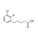 5-(3-Chloro-2-fluorophenyl)pentanoic Acid