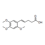 (E)-5-(2,4,5-Trimethoxyphenyl)-4-pentenoic Acid