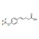 (E)-5-[4-(Trifluoromethoxy)phenyl]-4-pentenoic Acid