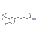 5-[4-Fluoro-3-(trifluoromethyl)phenyl]pentanoic Acid