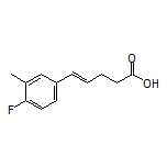 (E)-5-(4-Fluoro-3-methylphenyl)-4-pentenoic Acid