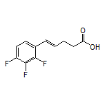 (E)-5-(2,3,4-Trifluorophenyl)-4-pentenoic Acid