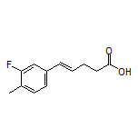 (E)-5-(3-Fluoro-4-methylphenyl)-4-pentenoic Acid