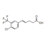 (E)-5-[4-Chloro-3-(trifluoromethyl)phenyl]-4-pentenoic Acid