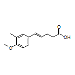 (E)-5-(4-Methoxy-3-methylphenyl)-4-pentenoic Acid