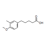 5-(4-Methoxy-3-methylphenyl)pentanoic Acid