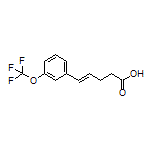 (E)-5-[3-(Trifluoromethoxy)phenyl]-4-pentenoic Acid