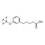 5-[3-(Trifluoromethoxy)phenyl]pentanoic Acid