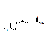 (E)-5-(2-Fluoro-4-methoxyphenyl)-4-pentenoic Acid