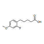 5-(2-Fluoro-4-methoxyphenyl)pentanoic Acid