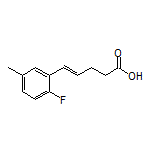 (E)-5-(2-Fluoro-5-methylphenyl)-4-pentenoic Acid