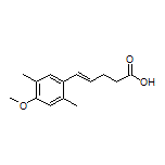 (E)-5-(4-Methoxy-2,5-dimethylphenyl)-4-pentenoic Acid