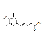 (E)-5-(4-Methoxy-3,5-dimethylphenyl)-4-pentenoic Acid