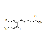 (E)-5-(2,5-Difluoro-4-methoxyphenyl)-4-pentenoic Acid