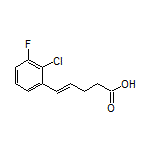 (E)-5-(2-Chloro-3-fluorophenyl)-4-pentenoic Acid