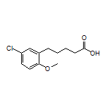 5-(5-Chloro-2-methoxyphenyl)pentanoic Acid