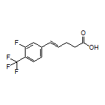 (E)-5-[3-Fluoro-4-(trifluoromethyl)phenyl]-4-pentenoic Acid