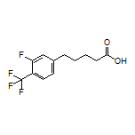 5-[3-Fluoro-4-(trifluoromethyl)phenyl]pentanoic Acid