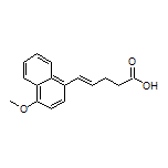 (E)-5-(4-Methoxy-1-naphthyl)-4-pentenoic Acid