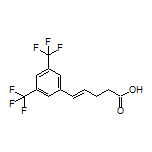 (E)-5-[3,5-Bis(trifluoromethyl)phenyl]-4-pentenoic Acid