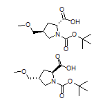 trans-1-Boc-4-(methoxymethyl)pyrrolidine-2-carboxylic Acid