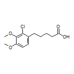 5-(2-Chloro-3,4-dimethoxyphenyl)pentanoic Acid