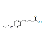 (E)-5-(4-Propoxyphenyl)-4-pentenoic Acid