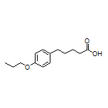 5-(4-Propoxyphenyl)pentanoic Acid