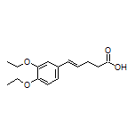 (E)-5-(3,4-Diethoxyphenyl)-4-pentenoic Acid