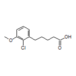 5-(2-Chloro-3-methoxyphenyl)pentanoic Acid