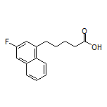 5-(3-Fluoro-1-naphthyl)pentanoic Acid