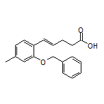 (E)-5-[2-(Benzyloxy)-4-methylphenyl]-4-pentenoic Acid