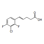 (E)-5-(3-Chloro-2,4-difluorophenyl)-4-pentenoic Acid