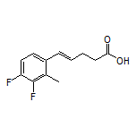 (E)-5-(3,4-Difluoro-2-methylphenyl)-4-pentenoic Acid