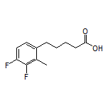 5-(3,4-Difluoro-2-methylphenyl)pentanoic Acid