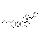 (R)-4-Benzyl-3-[(R)-2-[4-methoxy-3-(3-methoxypropoxy)benzyl]-3-methylbutanoyl]oxazolidin-2-one