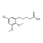 5-(5-Chloro-2,3-dimethoxyphenyl)pentanoic Acid