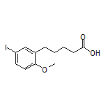 5-(5-Iodo-2-methoxyphenyl)pentanoic Acid