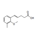 (E)-5-(2-Methoxy-3-methylphenyl)-4-pentenoic Acid