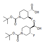 trans-1-Boc-3-fluoropiperidine-4-carboxylic Acid