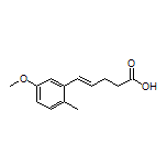 (E)-5-(5-Methoxy-2-methylphenyl)-4-pentenoic Acid