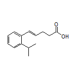 (E)-5-(2-Isopropylphenyl)-4-pentenoic Acid