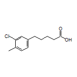 5-(3-Chloro-4-methylphenyl)pentanoic Acid