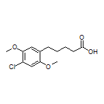 5-(4-Chloro-2,5-dimethoxyphenyl)pentanoic Acid