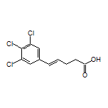 (E)-5-(3,4,5-Trichlorophenyl)-4-pentenoic Acid